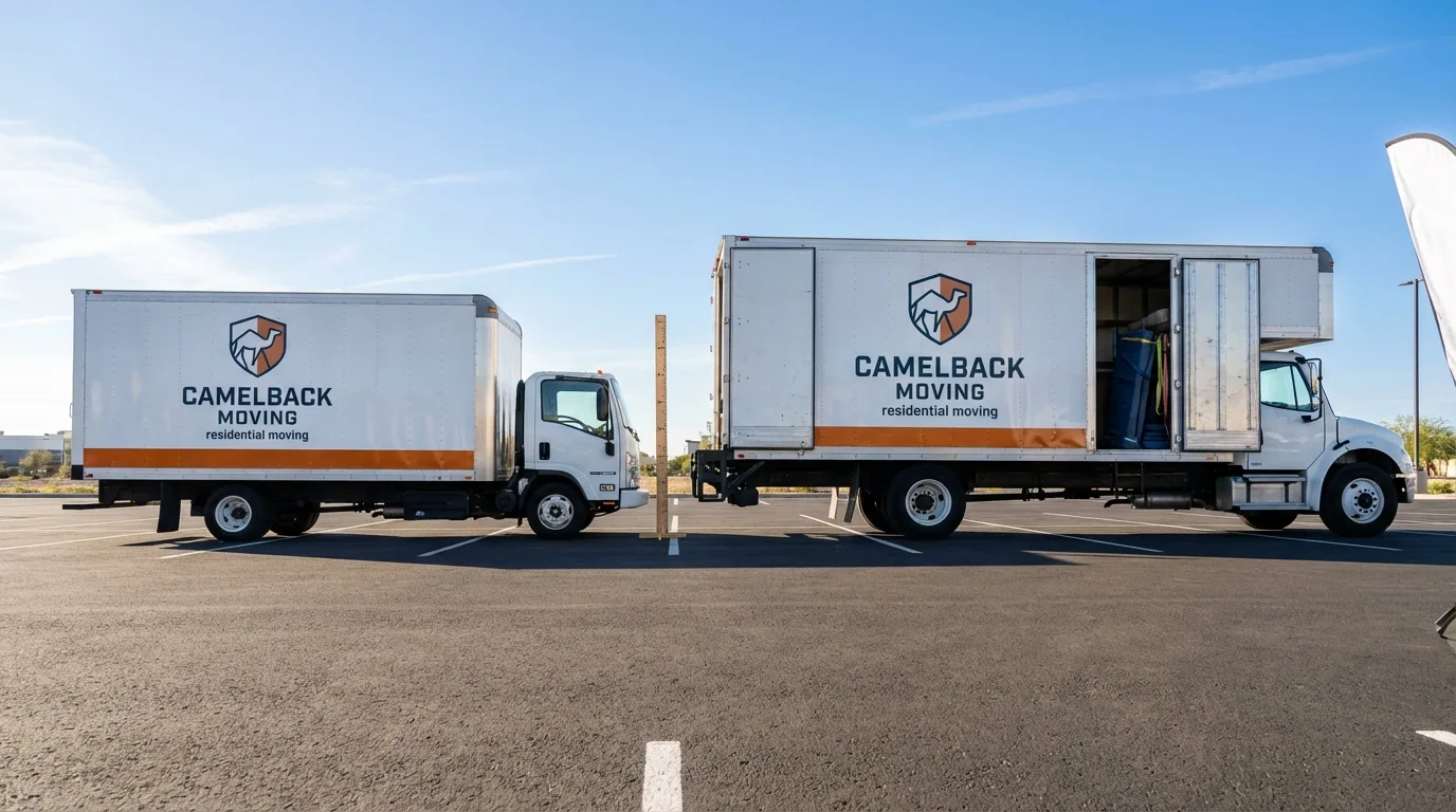 Moving truck size capacity guide in White Sulphur Springs